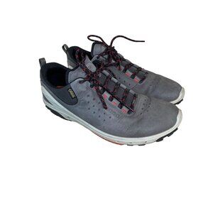 Ecco Biom Gore tex Surround Leather Hiking Shoes Women size 10- 10.5 EU 41 Gray